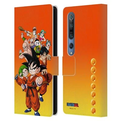 OFFICIAL DRAGON BALL CHARACTERS LEATHER BOOK WALLET CASE COVER FOR XIAOMI PHONES - Image 1 of 4