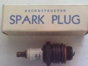 Vintage Reconditioned A.C. #MET Spark Plug Made In U.S.A. - Picture 1 of 3