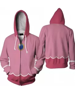 The Super Mario Bros Cosplay Hoodie Men Women Digital Print Fashion Size M - Picture 1 of 4