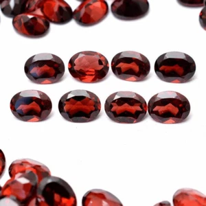 25 piezas granate natural de Mozambique sin tratar 5 mmx3 mm piedras preciosas sueltas calibradas - Imagen 1 de 10