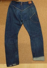 HIROSHI KATO SELVEDGE BLUE JEANS W28 FROM JAPAN