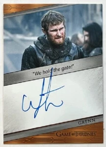 Mark Stanley nei panni di Grenn autografo citabile, arte e immagini di Game of Thrones - Foto 1 di 2