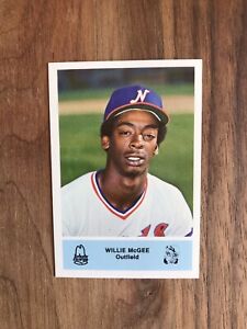1981 ARBY’S WILLIE McGEE NASHVILLE SOUNDS— TOUGH REGIONAL ISSUE💥*** (wph)