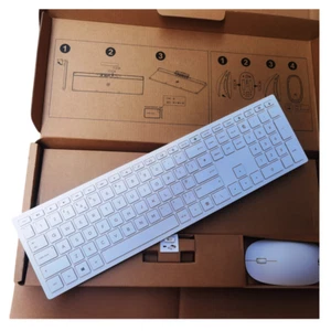 UK Layout Wireless keyboard and mouse set for HP KG-1713 MG-1715 - Picture 1 of 6