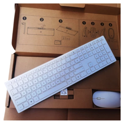 UK Layout Wireless keyboard and mouse set for HP KG-1713 MG-1715 - Image 1 of 4