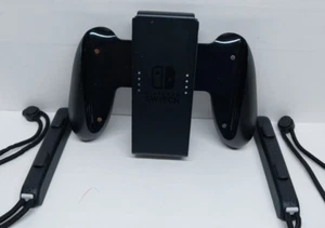Nintendo Switch Joy Con Comfort Grip HAC-011 & Controller Wrist Straps HAC-014 - Picture 1 of 9