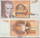 Jugoslawien Pick-Nr: 107 bankfrisch 1990 1.000 Dinara