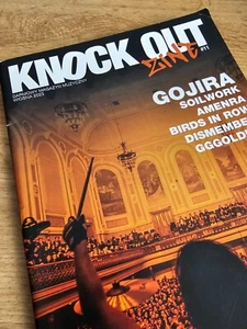 RARE! Knock Out Zine #11 (Polish) - Spring 2023 - Gojira, Soilwork, Lost Society - Picture 1 of 19