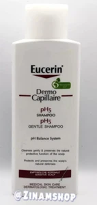 Champú suave Eucerin DermoCapillaire pH5 250 ml (8,45 floz) cuero cabelludo sensible - Imagen 1 de 1
