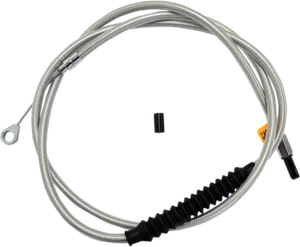 LA Choppers Stainless Clutch Cable 2008-13 Harley Touring 15-17" Bars LA-8010C16 - Picture 1 of 1