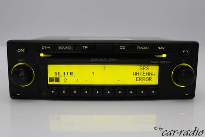 Becker DTM High Speed BE7913 CD-Player Navigation Autoradio 7913 GS1 Radio - Bild 1 von 4