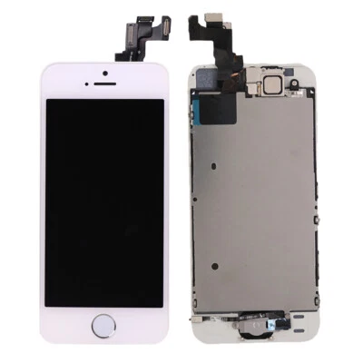 LCD Display Touch Digitizer Screen Replacement For iPhone 5S SE 5C 5 Home Button - Image 1 of 4