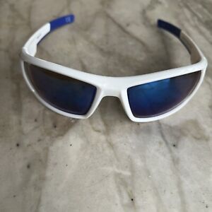 Białe okulary przeciwsłoneczne Reebok RBOP 2213 sportowe niebieskie soczewki nowe z metką