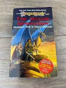 Dragonlance The Second Generation Weis Hickman 1995 First Paperback - Picture 1 of 8
