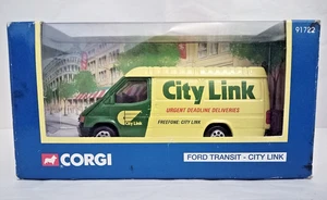 Corgi Ford Transit City Link no 91722 New Mint in box - Picture 1 of 4