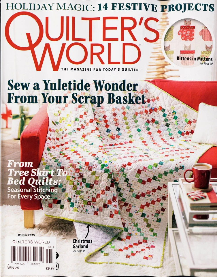 QUILTERS WORLD MAGAZINE WINTER 25 - Image 1 of 1