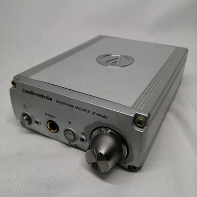 audio-technica AT-HA26D DA converter Stereo Headphone Amplifier JANK - Image 1 of 2