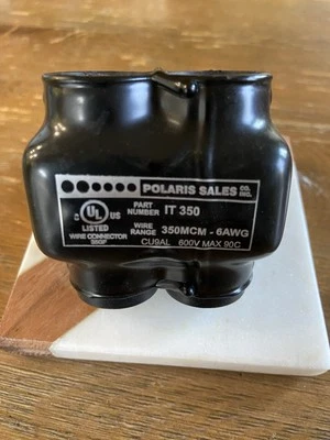 Polaris IT-350 Insulation Tap Connector Wire 350 McM-6 AWG - Image 1 of 4