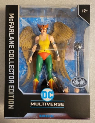 7-дюймовая фигурка DC Multiverse коллекционное издание Platinum Hawkgirl НОВАЯ McFarlane 2025 - Изображение 1 из 4