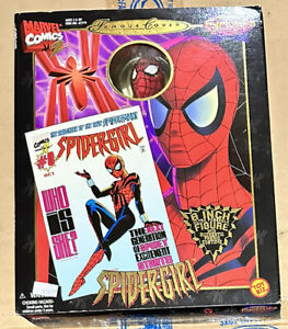 1998 Toy Biz Marvel Comics Famous Covers Spider-Girl Action Figure 8 inch NIB