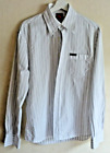 DOLCE & GABANNA mens 100% cotton striped designer shirt, size M-L, superb cond.