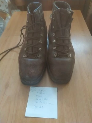 Vibram Militari Alpini/Truppe Montagna/Rocciatori- 1960-POLLONI-Usati Tg.43 - Imagen 1 de 4