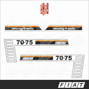 Kit adesivi stickers FIAT 70-75 - Imagen 1 de 2