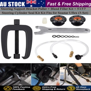 Bleed Kit For Seastar, Steering Support Bracket Puller, Cylinder Seal Kit - Picture 1 of 11