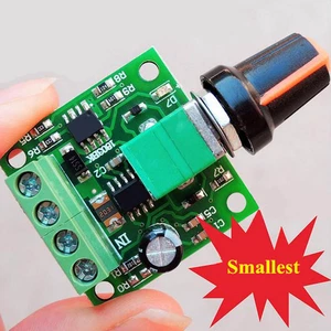 DC Regulador de velocidad del motor Interruptor del controlador 1.8/6/12V 3A PWM - Imagen 1 de 3