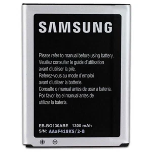 Samsung Batteria Originale EB-BG130BBE per GALAXY YOUNG 2 G130 Pila Litio Nuova - Foto 1 di 1