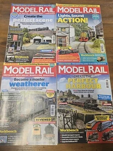 model Rail Railway Magazines Bulk Lot X 4 steam Train trains - Picture 1 of 5