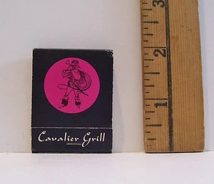 COMPRADOR RESERVADO HOTEL VANCOUVER CANADA CAVALIER PARRILLA PUBLICIDAD CERILLA - Imagen 1 de 3