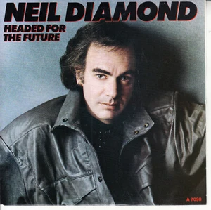 NEIL DIAMOND Headed For The Future PICTURE SLEEVE 7" 45 NEW + juke box strip - Picture 1 of 2