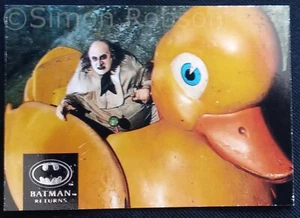 BATMAN RETURNS TRADING CARD BASE CARD # 78 1991 TOPPS SUPER PREMIUM MOVIE FOIL - Picture 1 of 2