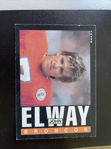 1985 Topps #238 John Elway Denver Broncos (HOF) EX-MINT (Scratches) - Picture 1 of 2