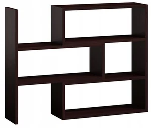 MATKAM Bücherregal Irys II Büroregal für Ordner und Bücher, Wenge - Bild 1 von 2