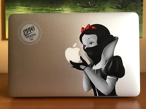 Ninja Bandit Królewna Śnieżka Naklejka Naklejka na Apple MacBook Laptop 11" 12 13" - Zdjęcie 1 z 4
