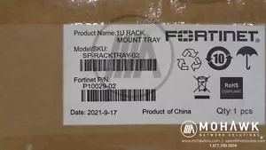 *BRAND NEW* FORTINET 1U RACK MOUNT TRAY P10029-02 SP RACKTRAY-02 SEALED - Picture 1 of 1