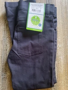 Real School Uniforms Boys 5 pocket skinny leg pant, navy blue size 6 - Picture 1 of 4
