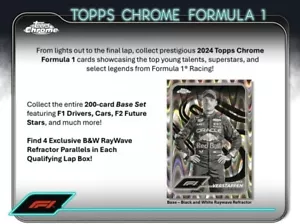 2024 TOPPS CHROME FORMULA 1 RACING QUALIFYING LAP 20 BOX CASE BLOWOUT CARDS - Picture 1 of 2
