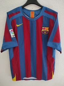 FC BARCELONA 2005-2006 camiseta shirt trikot maillot maglia S - Imagen 1 de 5