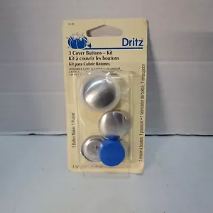 DRITZ "COVER BUTTON KIT" Misura 45, 1-1/8" (2,8 cm) Include 3 Pulsanti! - Foto 1 di 2