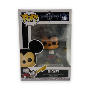Funko Pop! Games Kingdom Hearts 3 Mickey Vinyl Figure #489 Vaulted W Protector - Picture 1 of 7