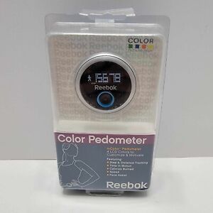 Reebok InColor Digital Pedometer 4 LCD Colors, Step, Distance, Speed, Calories
