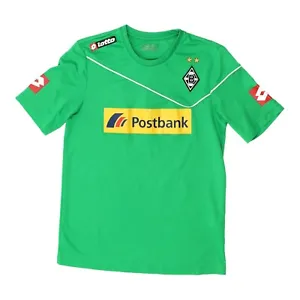 Borussia Mönchengladbach Lotto Mens Green Training Top | Vintage Football Sports - Picture 1 of 4