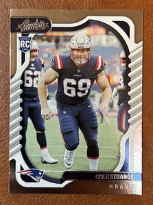 Cole Strange 2022 Panini Absolute RC Rookie 165 Patriots - Picture 1 of 2