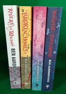 JOBLOT OF 4 Ben Aaronovitch Rivers of London Books, 1, 3, 4, 6 Bundle - Picture 1 of 3