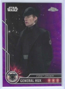 2023 TOPPS CHROM STAR WARS GENERAL HUX LILA WAVE PARALLEL #53 - Bild 1 von 1