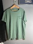 Vintage Polo Ralph Lauren T Shirt Mens L Green Pocket Single Stitch