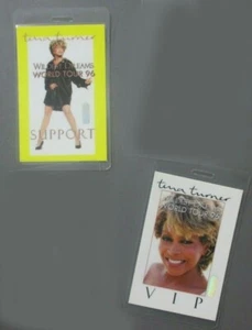 Tina Turner Backstage passiert zwei laminierte wildeste Träume 1996 TOUR! - Bild 1 von 1
